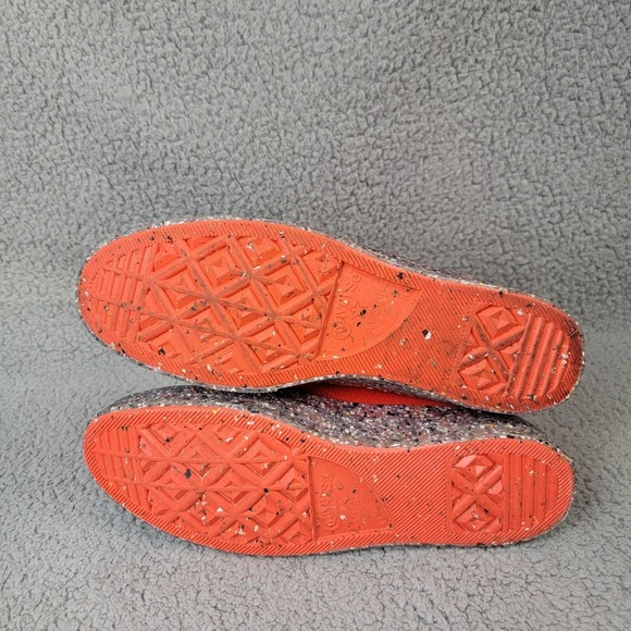 Converse Chuck 70 Renew Knit Orange‎ Recycled High Top Sneaker Mens 10 Womens 12 - Picture 7 of 11